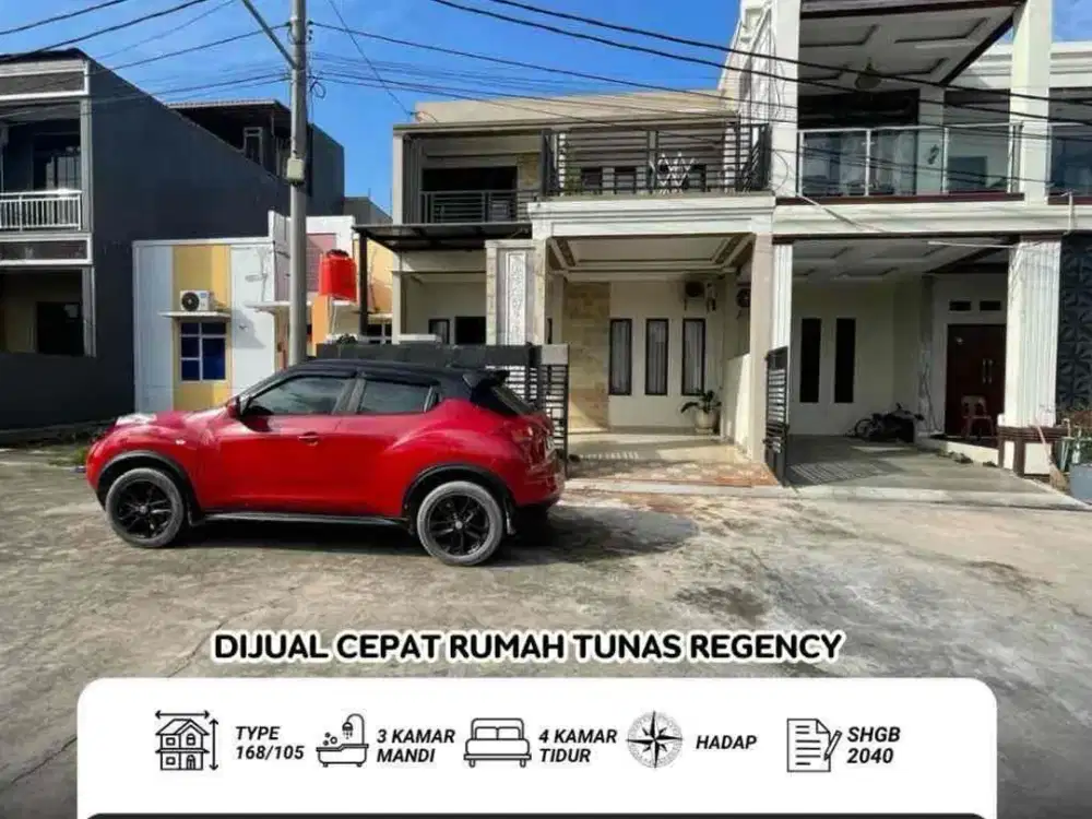 Dijual Cepat Rumah Tunas Regency Cluster Amarylis