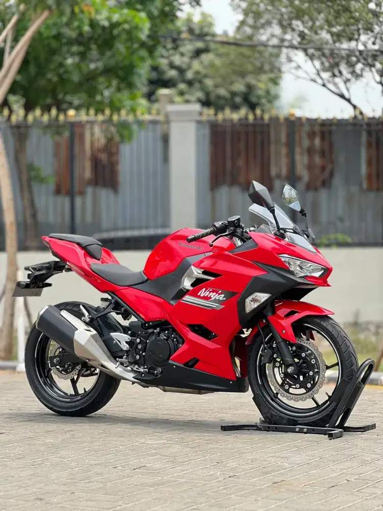 KAWASAKI NEW NINJA 250 FI 2022 MERAH KM LOW PAJAK PANJANG NO MINUS
