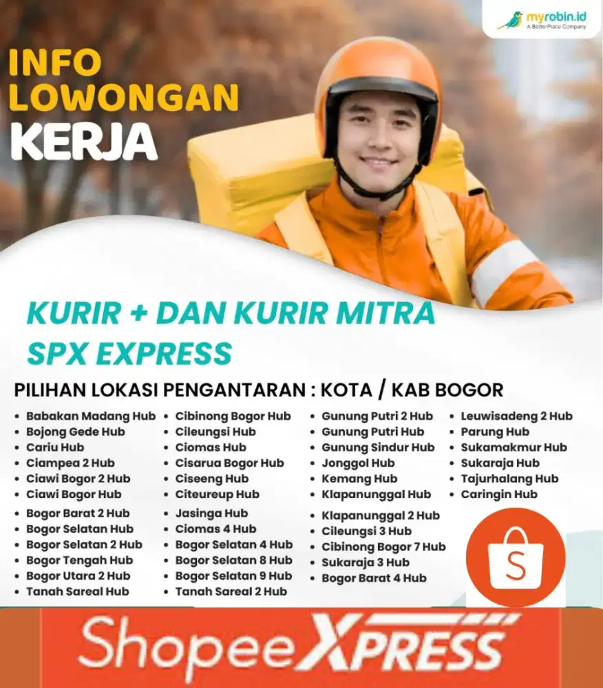 Lowongan Kurir & Driver Shopee Express