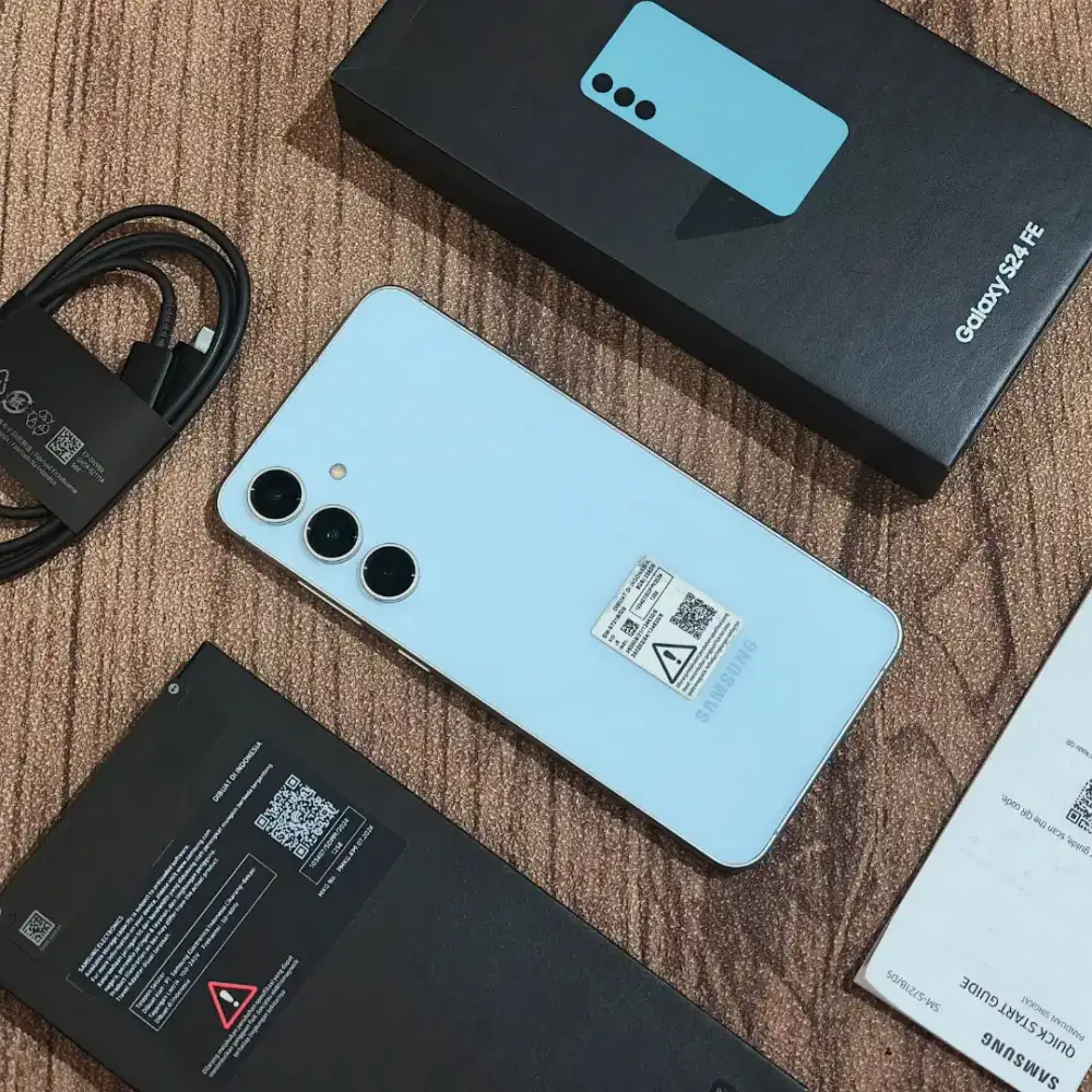Samsung s24 fe 256GB resmi mulus