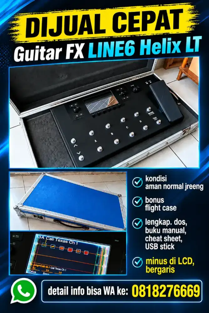 Efek gitar Line 6 Helix LT
