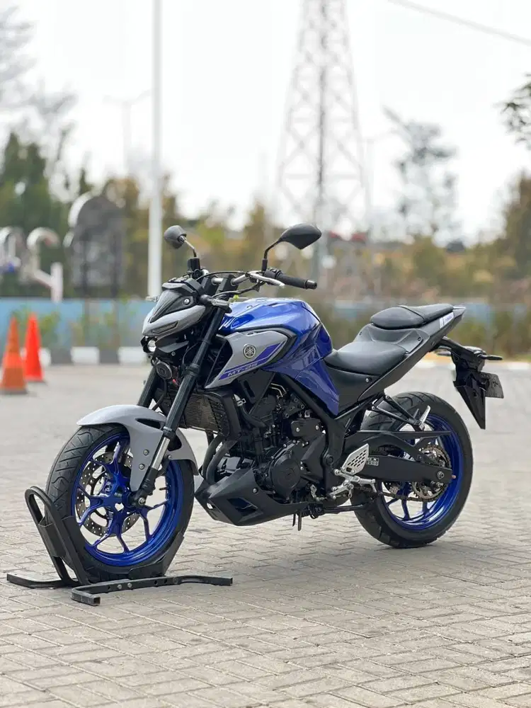 YAMAHA NEW MT25 2021 BIRU KM LOW PAJAK PANJANG KAYAK BARU