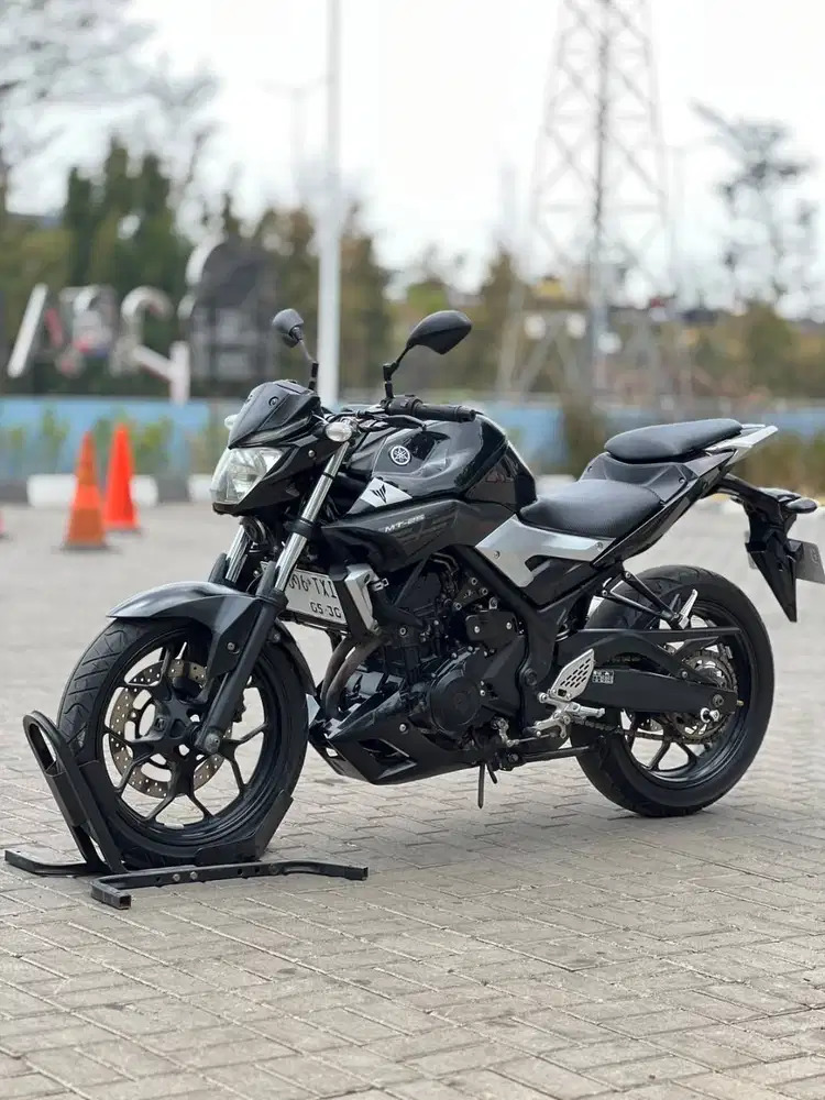 YAMAHA MT25 OLD 2016 HITAM KM 8K PAJAK PANJANG SUPER MULUS