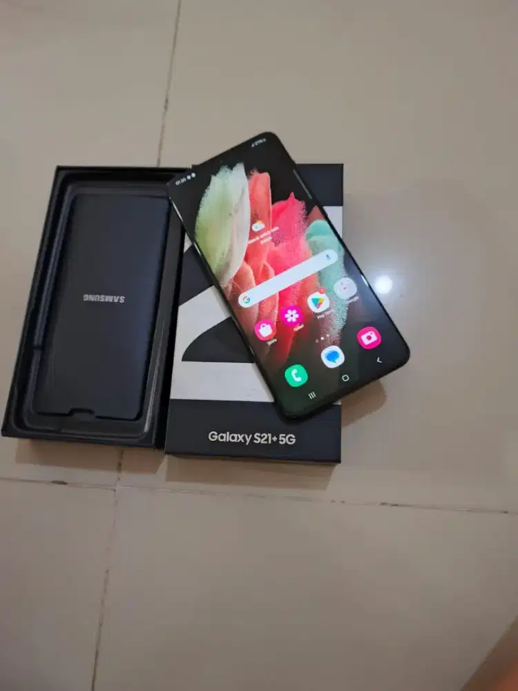 Samsung S21+ 5G 8/256 resmi sein fullset nominus