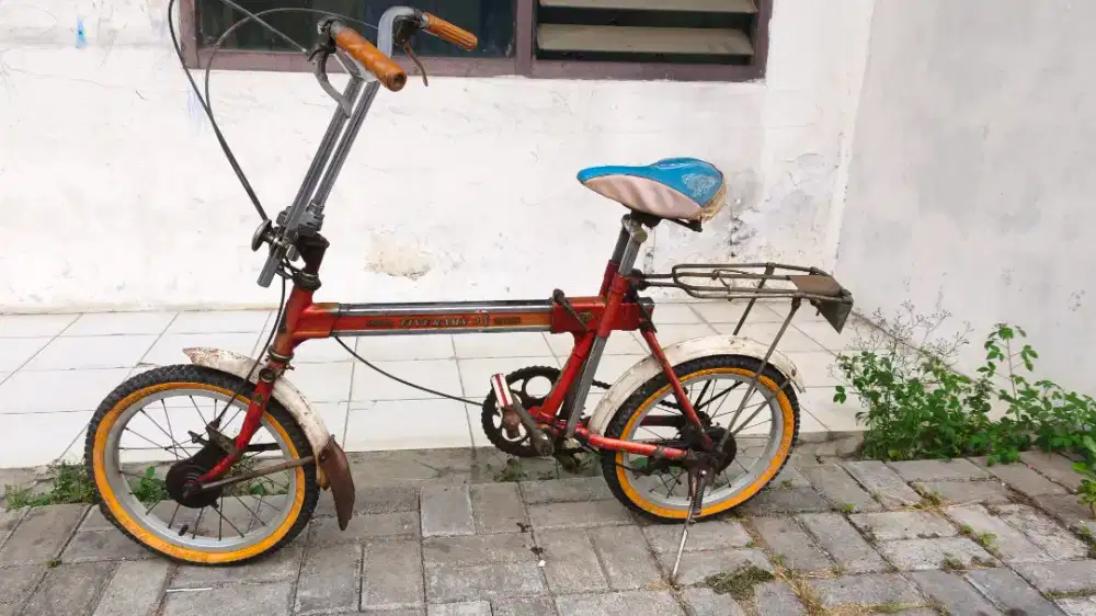 Sepeda sliding jadul Dan langka FIVE RAMS ( Wu Yang ) thn 1974