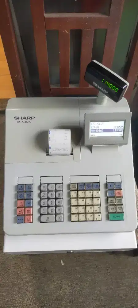 Mesin kasir sharp XE-A 207W