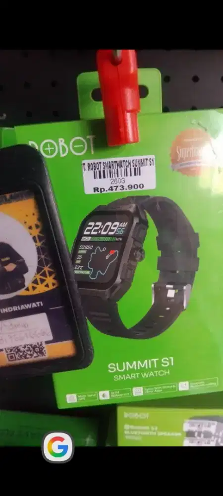 ROBOT SMARTWATCH SUMMIT S1 | ATLANTIS DAHSYAT