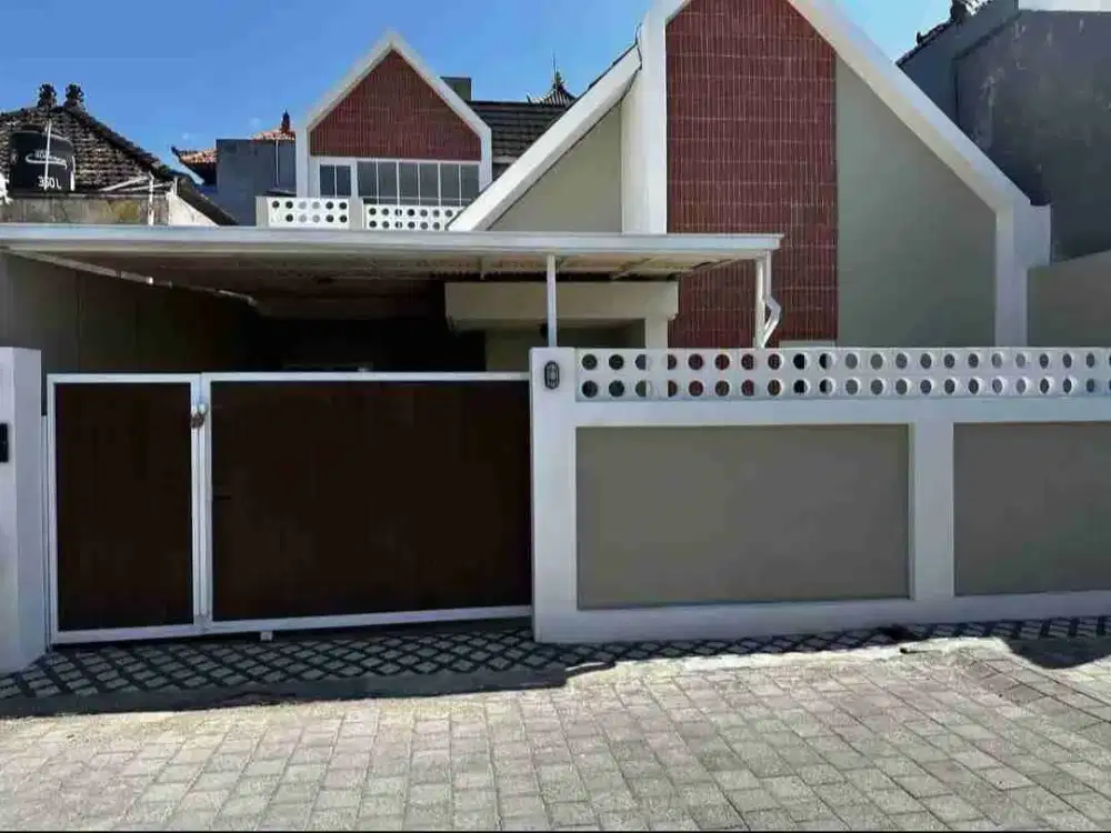 Jual Rumah Baru 2lt Modern minimlis Lokasi Jl Mekar Pemogan Area Zona Kuning strategis untuk hunian