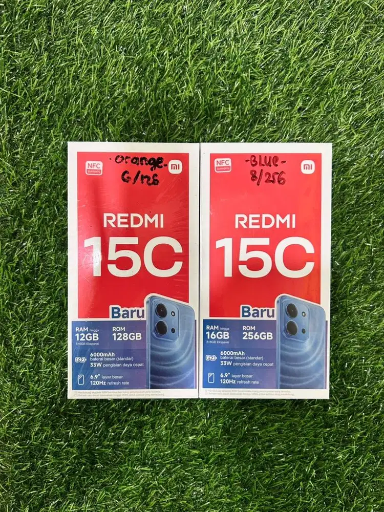 REDMI 15C 8/256 BARU