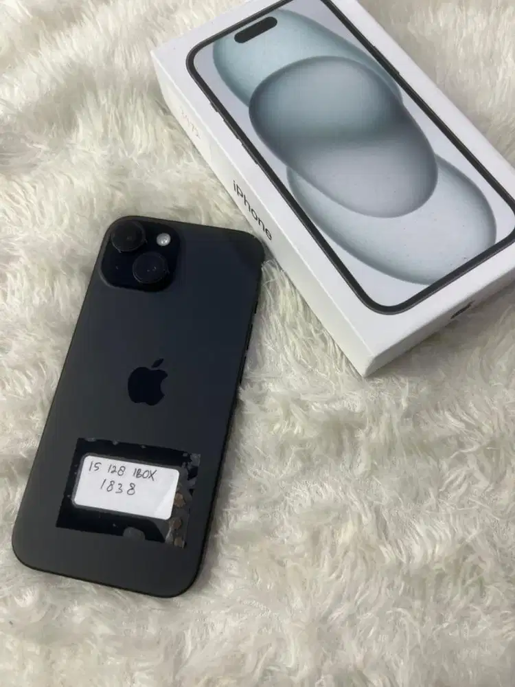 Iphone 15 128gb ibox fullset oem mulus