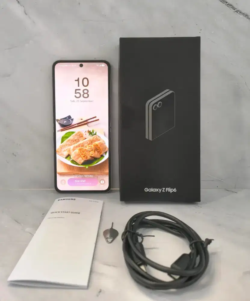 Samsung Galaxy Z Flip 6 12/256GB | Second Mulus | Resmi SEIN |Original