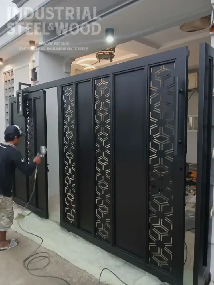 Pagar Tikung Cutting Laser Cantik