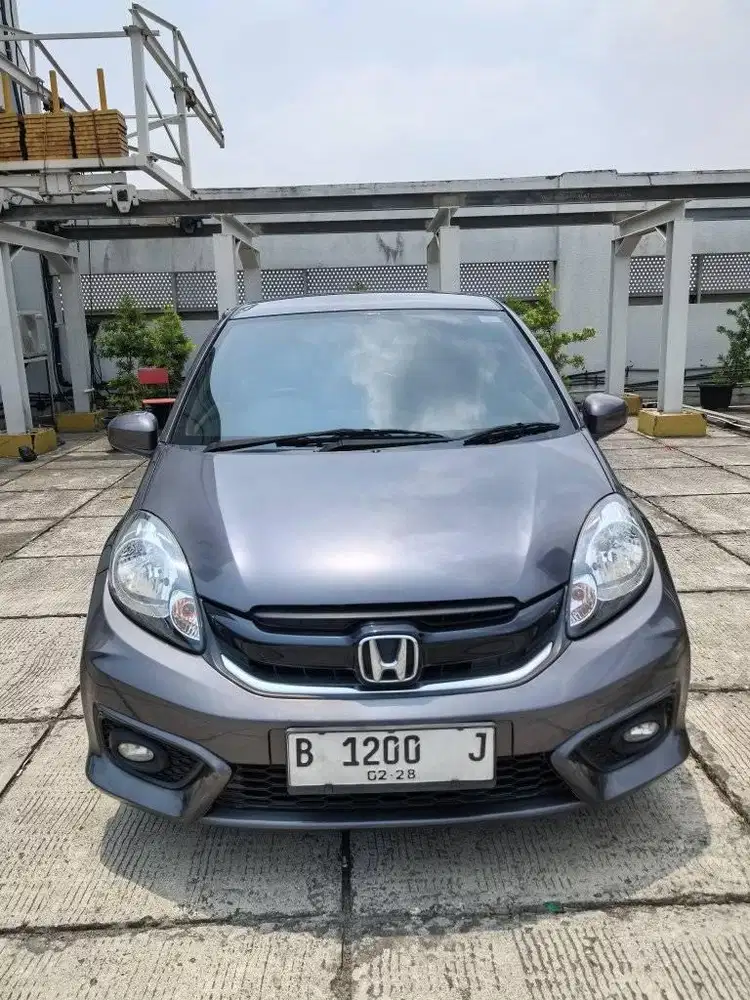Honda Brio E Automatic 2018 Murah Kilometer Rendah