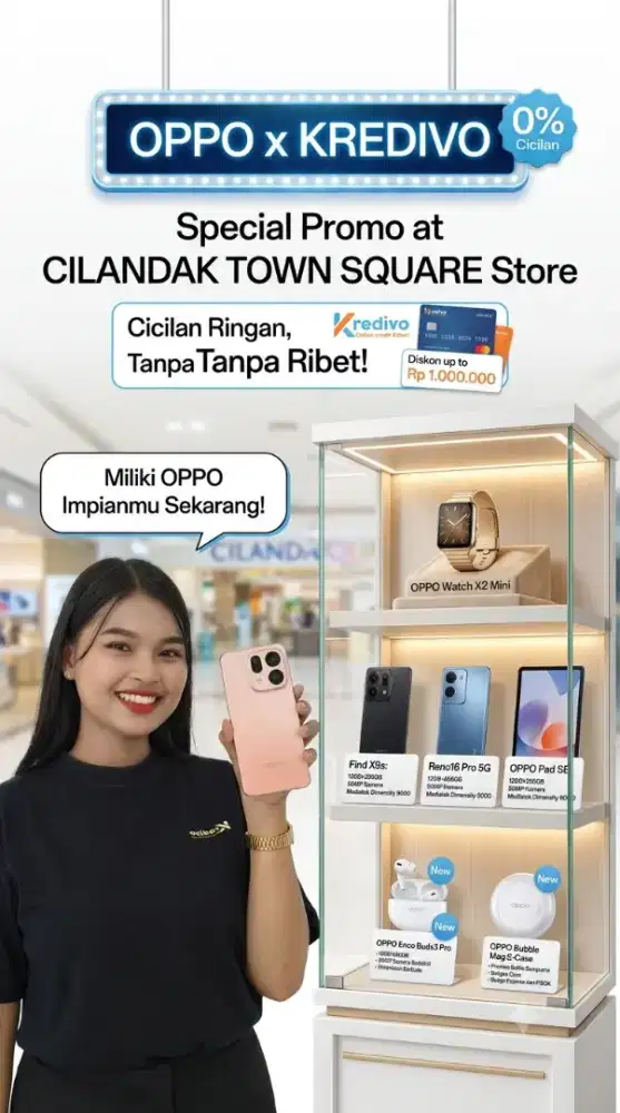 Cukup pakai kredivo cicilan 0% 12bulan cukup pakai ktp