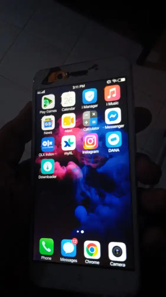Vivo y66 normal semua,minus layar retak ram 4gb