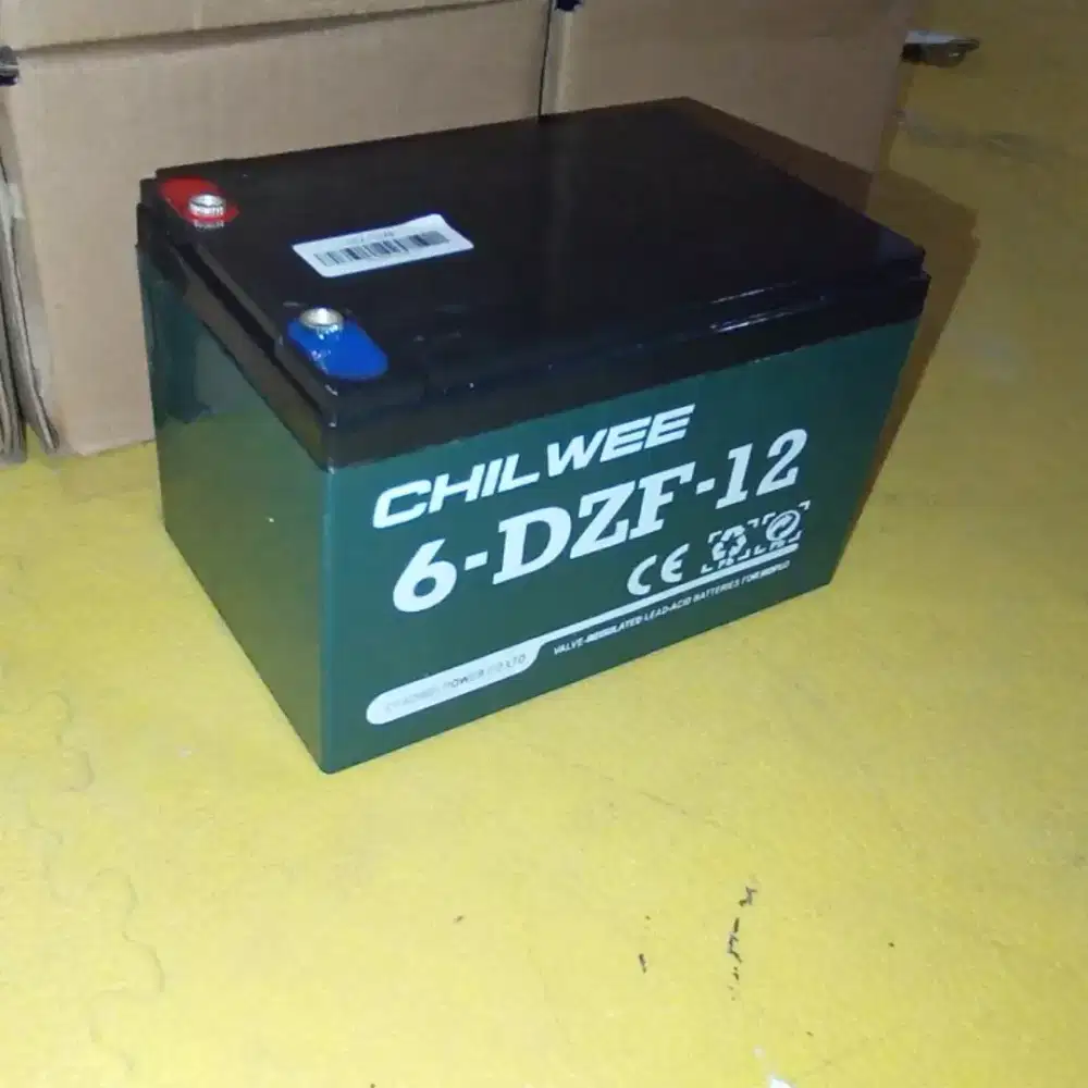 Aki chilwee 12v 12ah uyk sepeda listrik