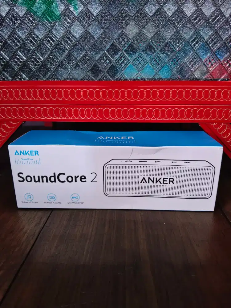 Speaker Anker Soundcore 2 Blue New Version Bt 6.0 (Baru)