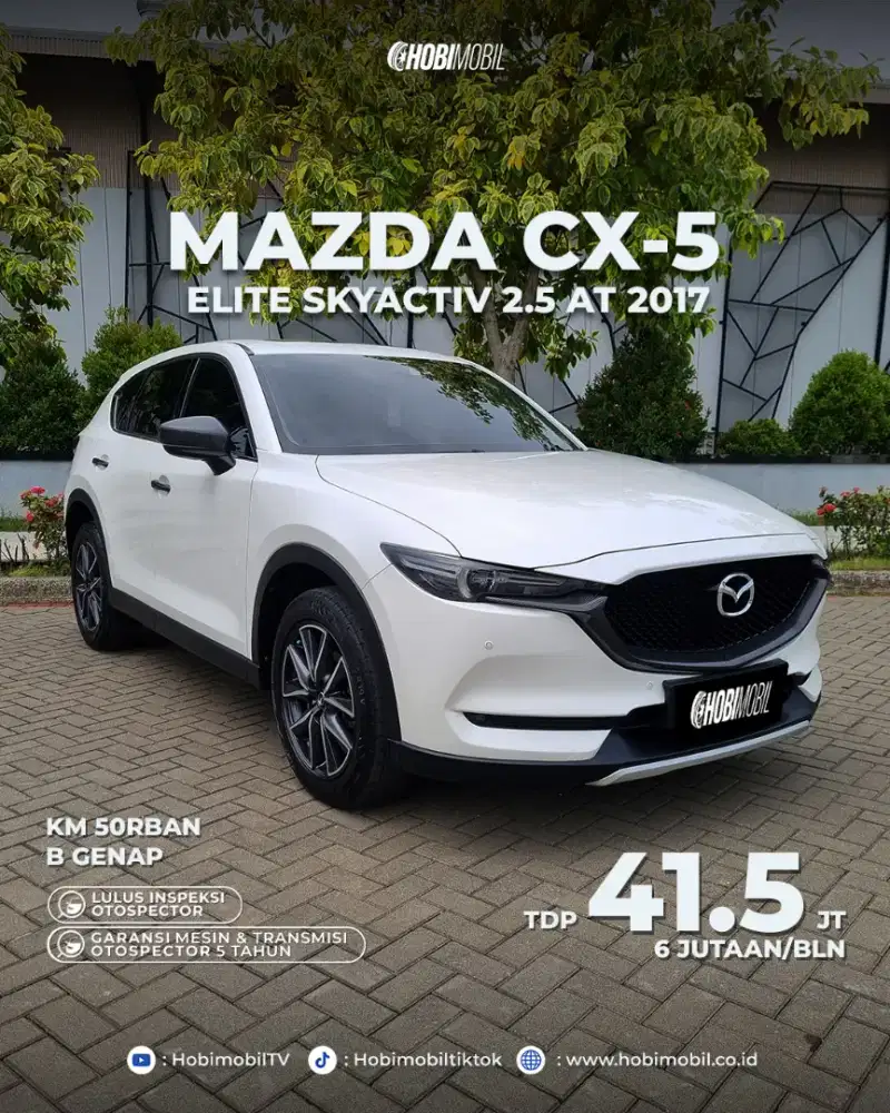Garansi mesin transmisi 5th Mazda CX-5 elite 2017
