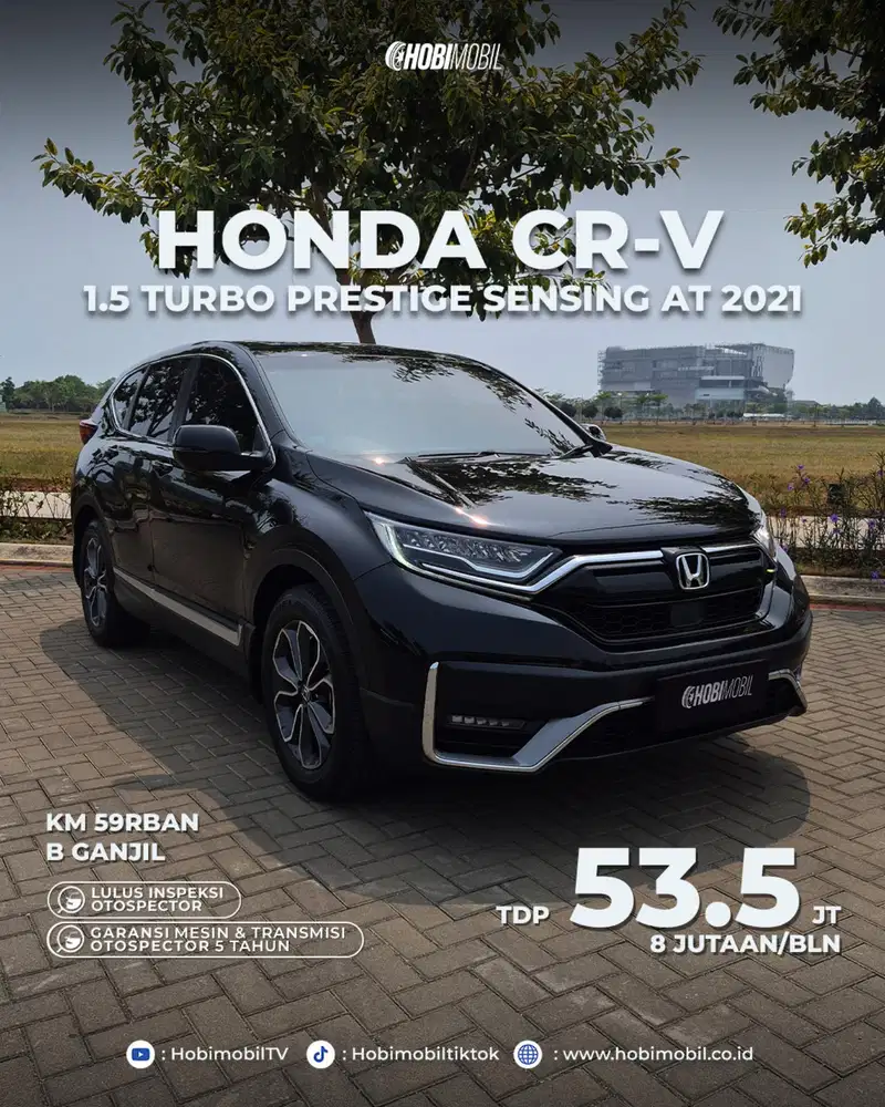 CR-V 1.5 Turbo Prestige Sensing AT Thn 2021