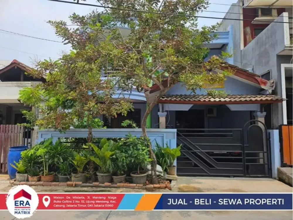 Jual Rumah Taman Century 2 Bekasi Selatan Semi Furnish, 2 Lantai, 4 KT 3 KM, LT 154m², Garasi Mobil, Siap Huni