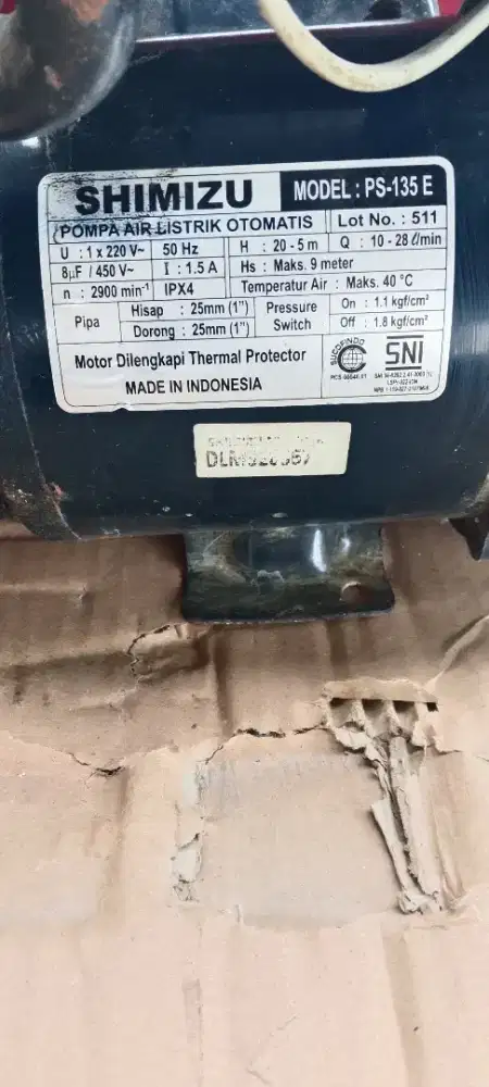 Mesin air semi jet pump