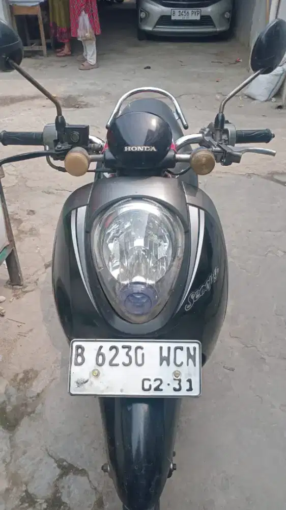 Honda scoopy tahun 2010 Ss lengkap No minus