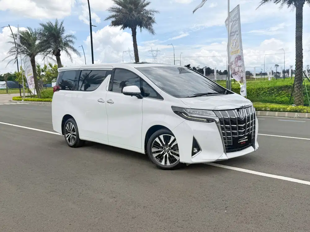 TOYOTA ALPHARD 2.5 G ATPM TSS 2021 PUTIH LOW ODO PILOT SEAT 2022