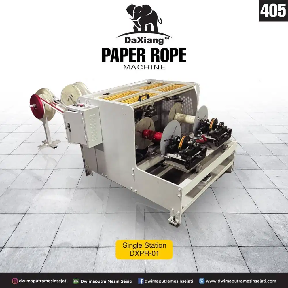 Paper Rope Machine
