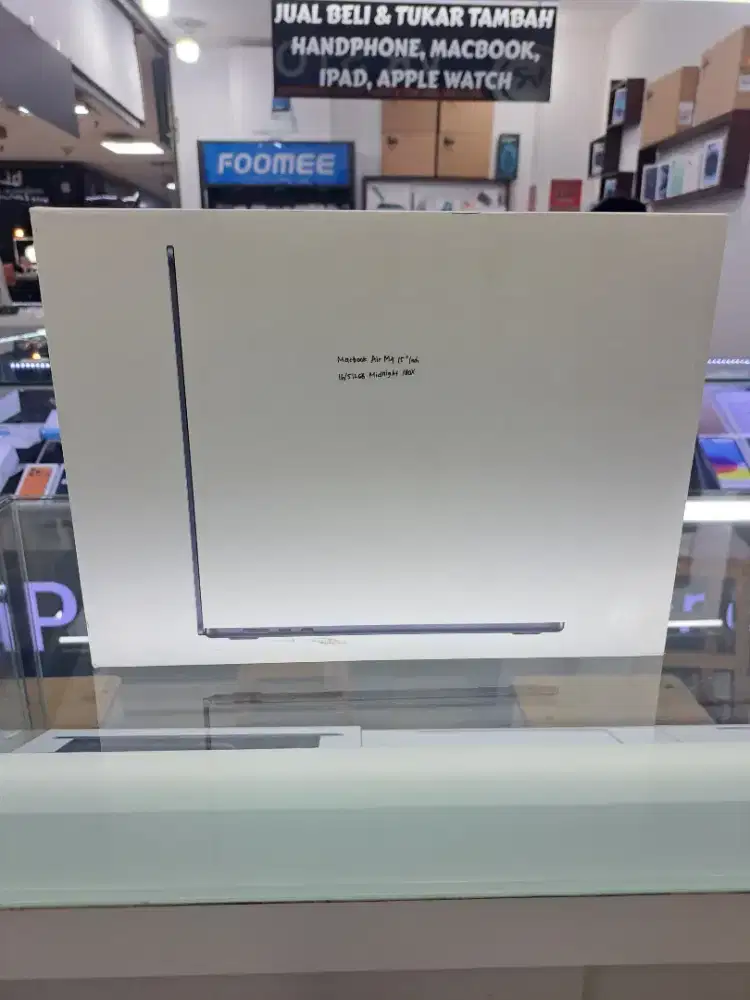Apple Macbook Air M4 15 Inch 16/512GB SSD Midnight BNIB Garansi IBOX