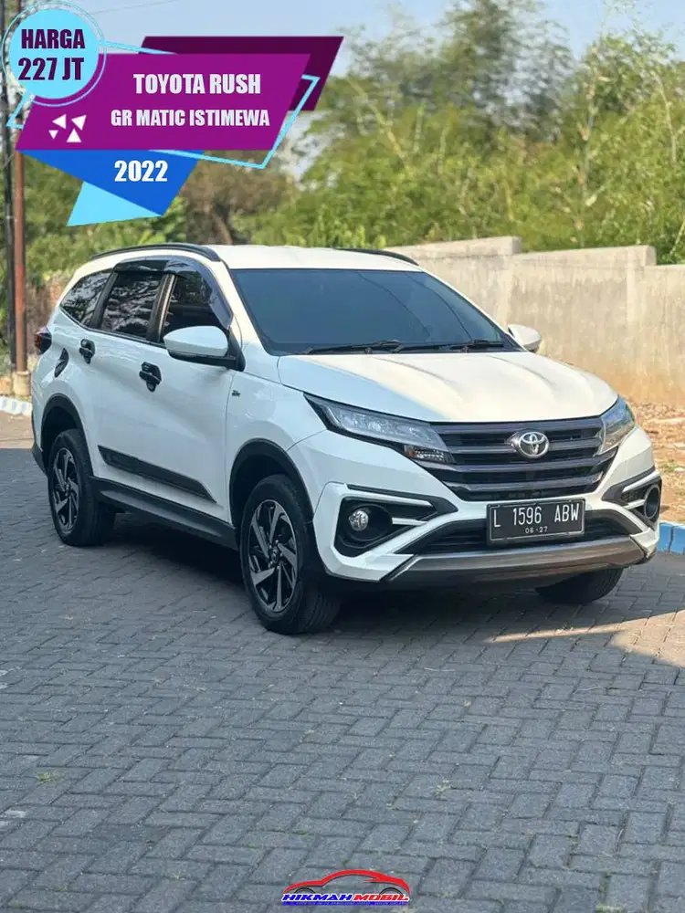 TOYOTA RUSH GR 2022 AUTOMATIC ISTIMEWA