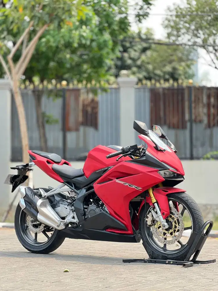 HONDA NEW CBR 250RR NON ABS MERAH DOFF 2020 KM LOW PAJAK PANJANG MULUS