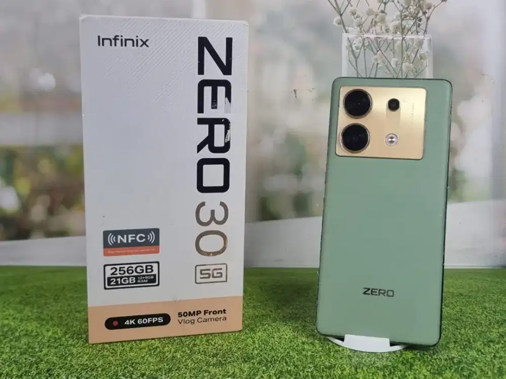 Infinix Zero 30 5G NFC Ram 12GB/256GB fullset