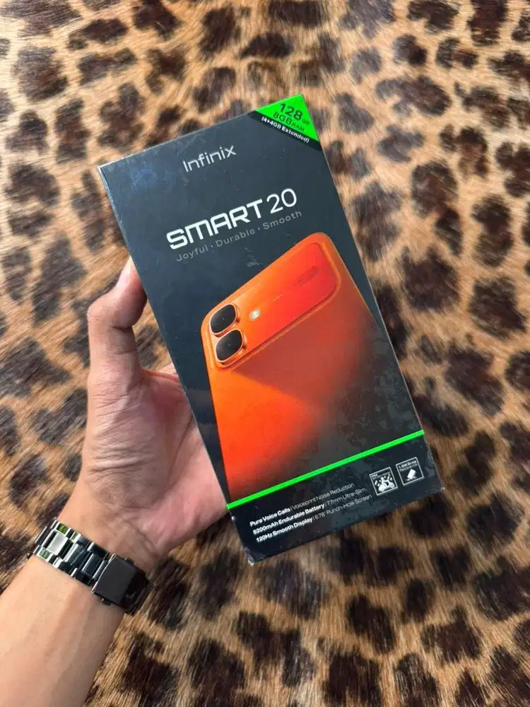 New Infinix Smart 20 4/128GB Resmi (Orange)