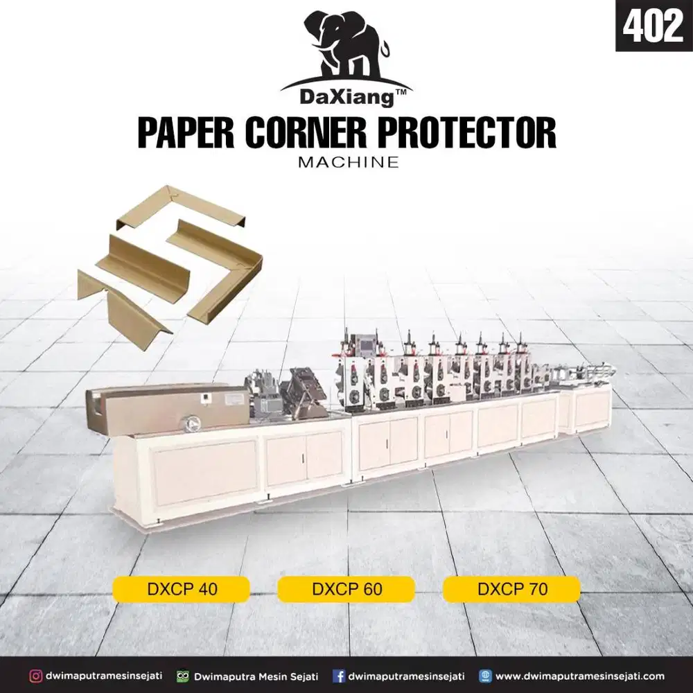 Paper Corner Protector Machine