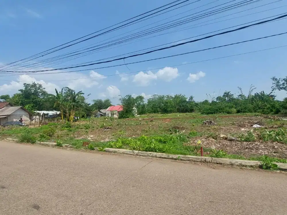 Layak Hunian & Investasi, Tanah Kavling 1 Jt-an Tangerang. SHM Pecah
