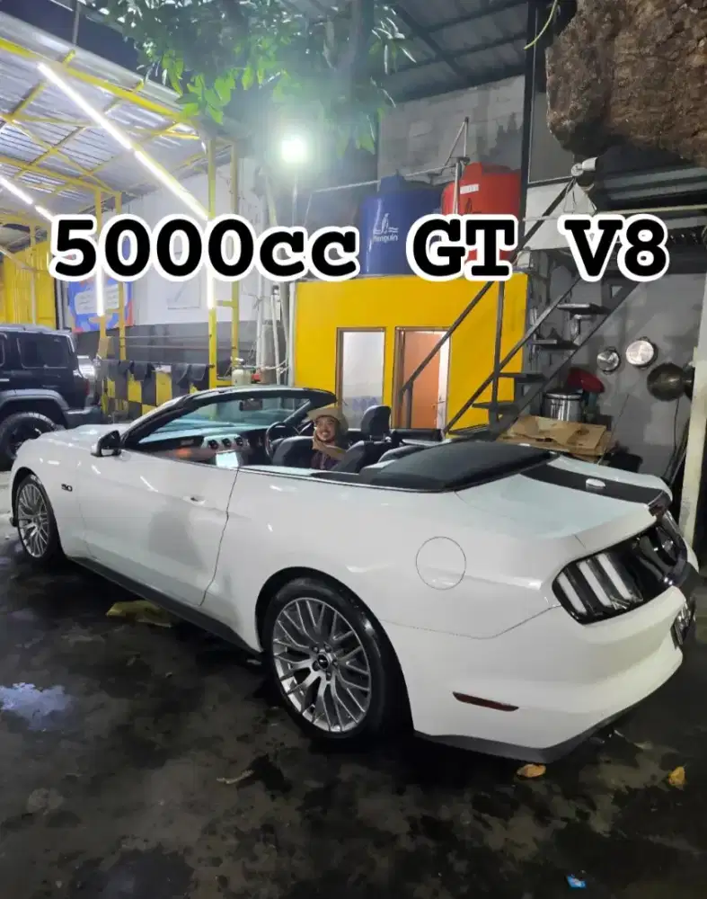 MURAH. MUSTANG CABRIO GT V8 2018 cabriolet boxster 2017 m4