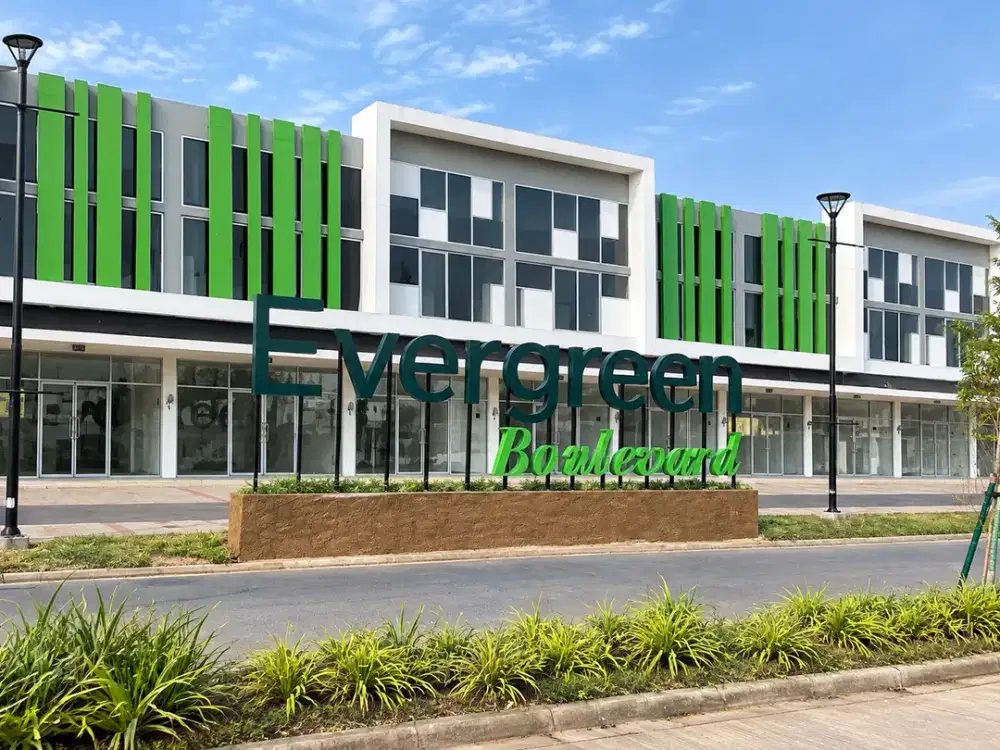 Di Jual Cepat!! Ruko Siap pakai ex resto di Evergreen Boulevard Cikupa Citraraya, Tangerang
