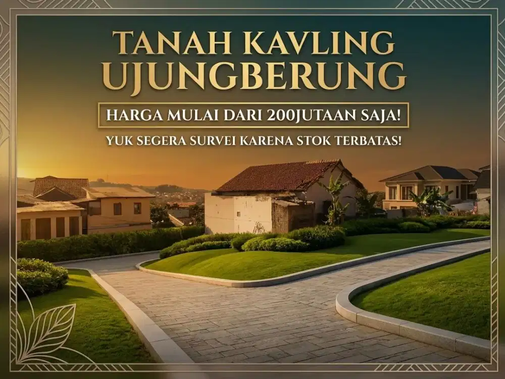Tanah Kavling Ujung Berung