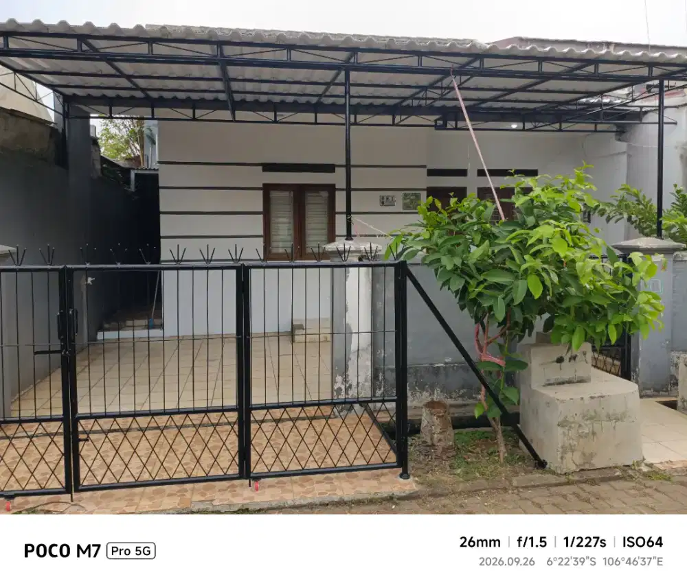 Dikontrakkan SEWA PERBULAN rumah di Meruyung, Limo depok 1 tahun