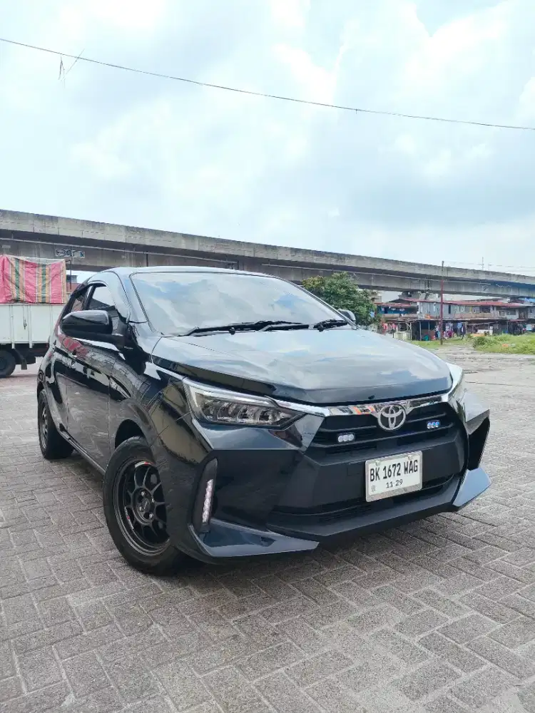 Toyota New Agya / Agya 1.2 G A/T 2024, Black Premium Metalic, Mulus.