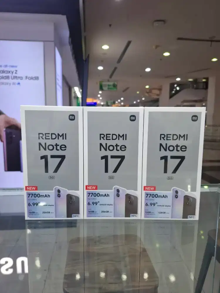 REDMI NOTE 17 5G 8/256GB BARU