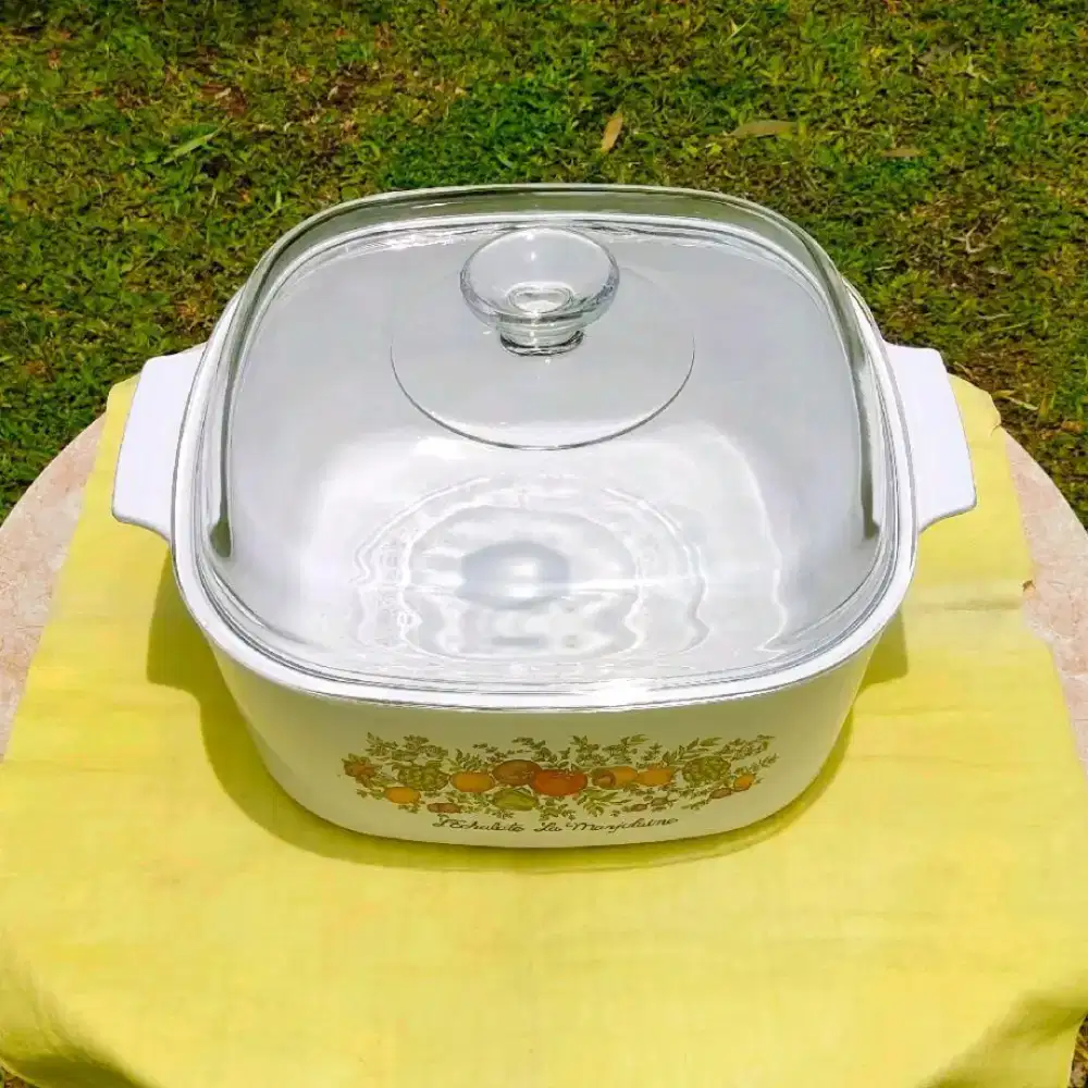 (WAJIB Transaksi Offline) Mangkok CorningWare 25Cm Made In France