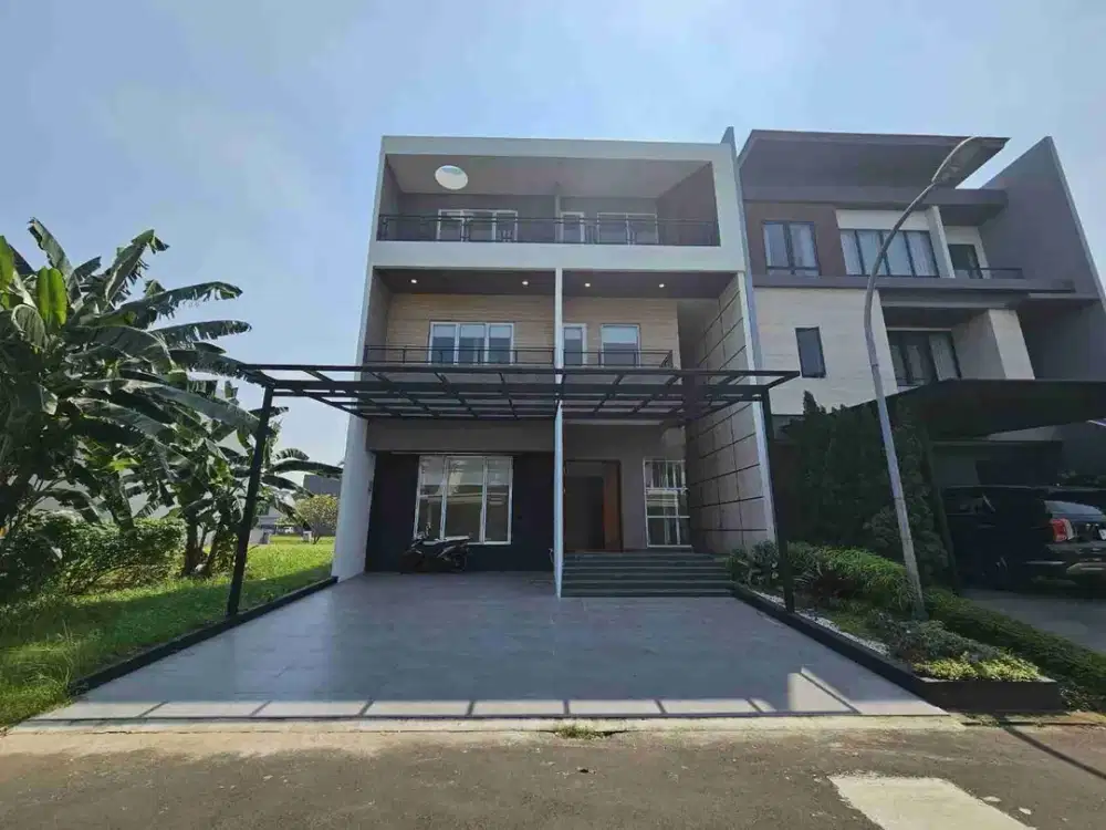 DIJUAL CEPAT RUMAH SIAP HUNI SEMI FURNISHED KECE BANGET DI SUTERA ONIX ALAM SUTERA