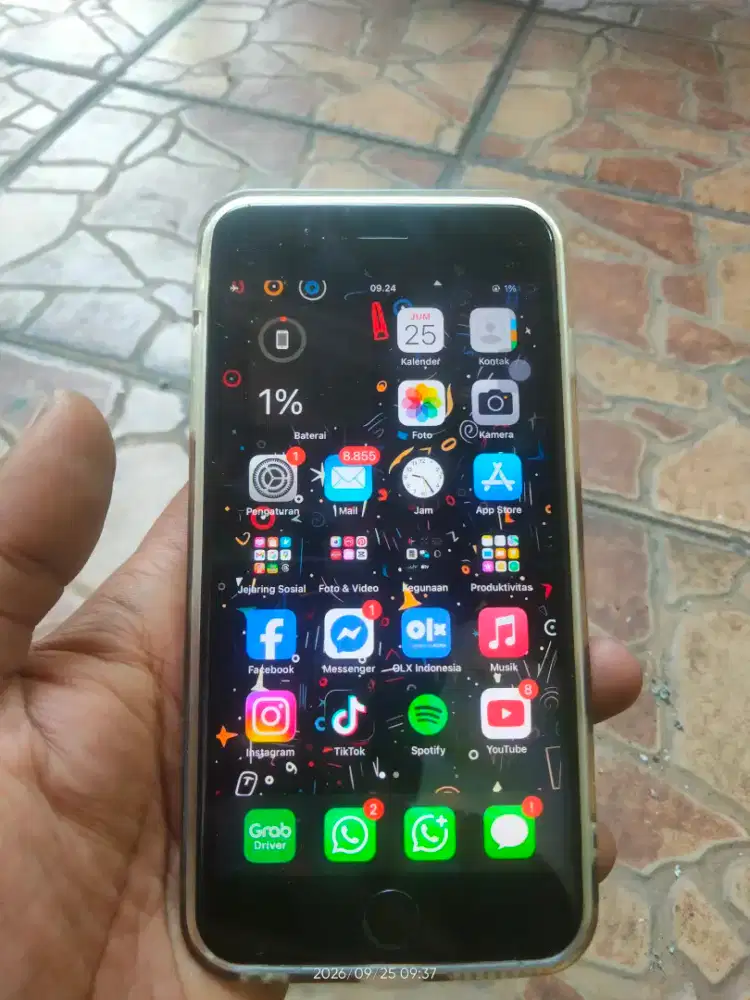 Iphone 6splus ( 64 GB ) No reset
