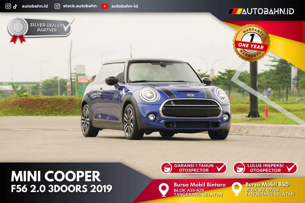 Mini Cooper 2.0 S 3 Doors Turbo F56 2019