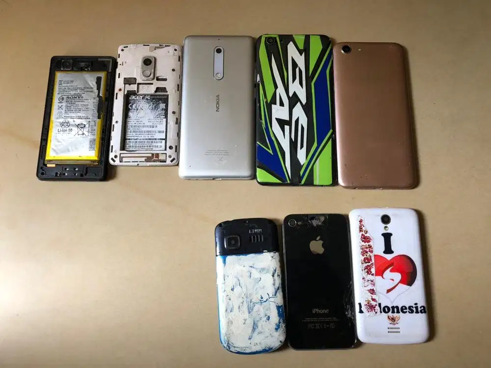 Terima Hp rusak dan berminus