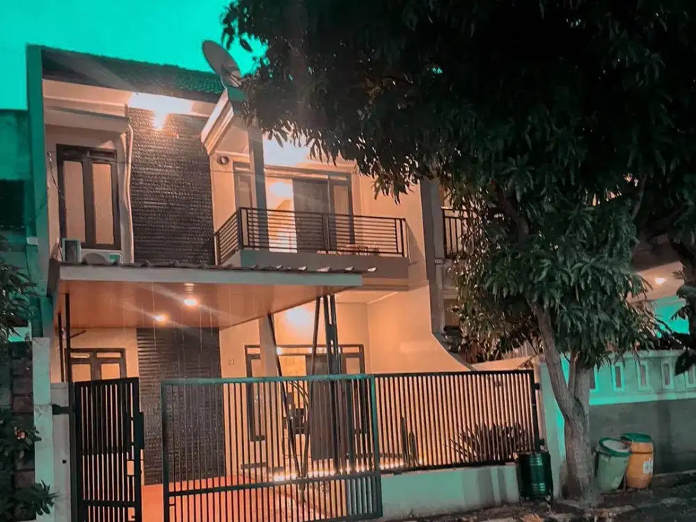 Rumah 2 LT Baru Renov Full Furnish di Komplek Bumi Adipura Bandung