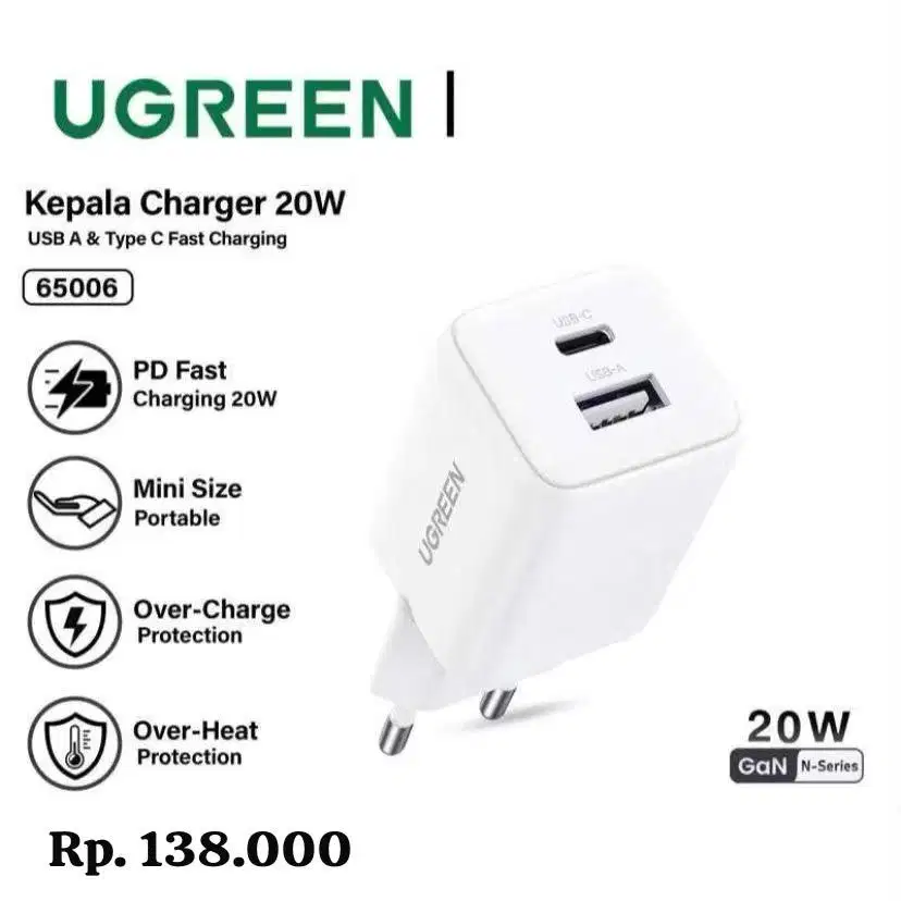 CHARGER UGREEN 20W