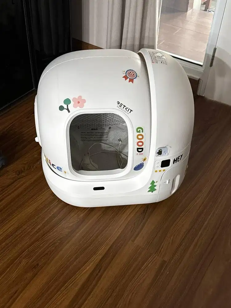 Cat litter box Otomatis merek Pet Kit Kucing Litterbox