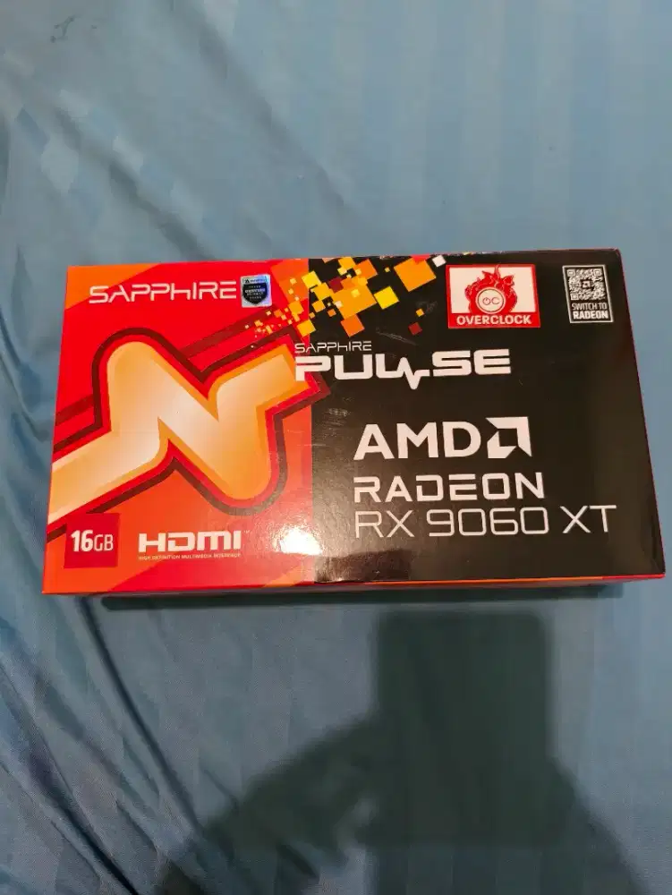 VGA Sapphire Pulse RX 9060 XT 16GB GDDR6 Baru Garansi Resmi 2 Tahun